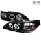 Spec-D Tuning 94-98 Ford Mustang Halo LED Projector Black 2LHP-MST94JM-TM - alternate 1